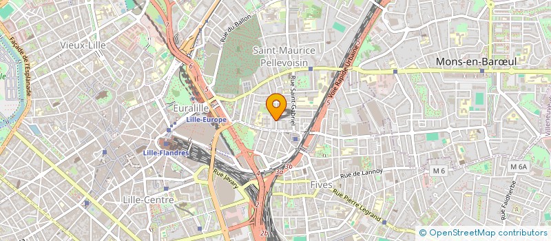 localisation de l'entreprise SCI DU 99 RUE MATTEOTTI à LILLE