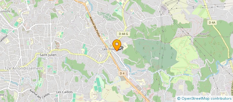 localisation de l'entreprise SCI DU ALOU à MARSEILLE