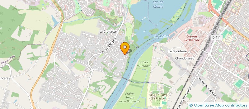 localisation de l'entreprise SCI DU ARTAUD  BOUCHEMAINE