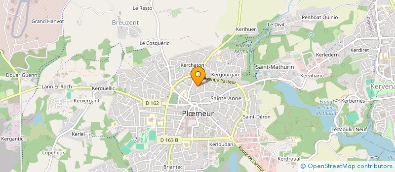 localisation de l'entreprise SCI DU BAC à PLOEMEUR