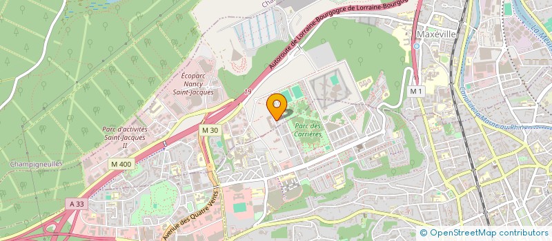 localisation de l'entreprise SCI DU BAC  MAXEVILLE