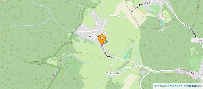 localisation de l'entreprise SCI DU BAERENBACH  SOULTZMATT