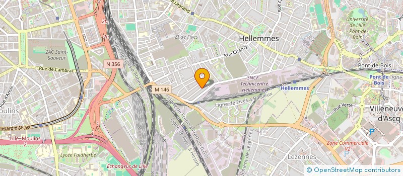 localisation de l'entreprise SCI DU BAILLEUL à LILLE