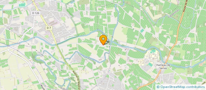 localisation de l'entreprise SCI DU BAILLI  AUBIGNAN