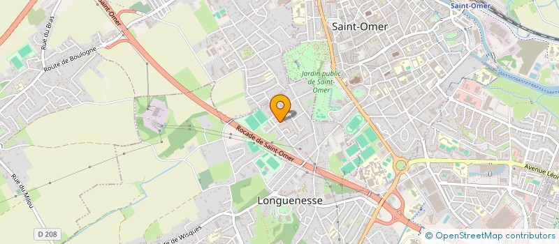 localisation de l'entreprise SCI DU BAILLIAGE  LONGUENESSE