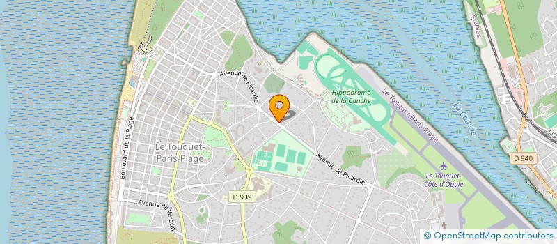 localisation de l'entreprise SCI DU BAILLIAGE à LE TOUQUET-PARIS-PLAGE