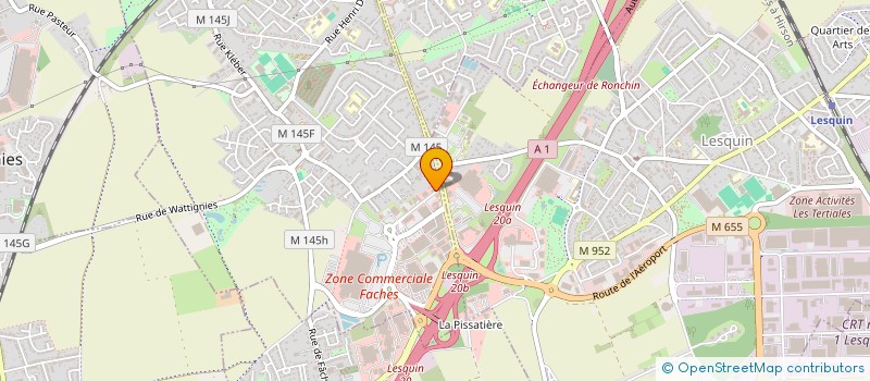 localisation de l'entreprise SCI DU BAILLY  FACHES-THUMESNIL