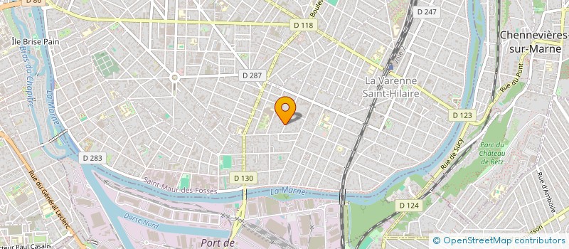 localisation de l'entreprise SCI DU BAILLY à SAINT-MAUR-DES-FOSSES