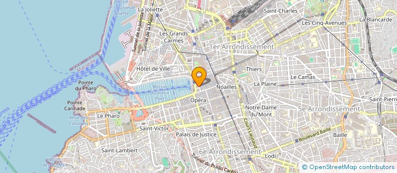 localisation de l'entreprise SCI DU BAILLY PHOCEA à MARSEILLE