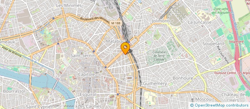 localisation de l'entreprise SCI DU BALCON DE JAURES à TOULOUSE