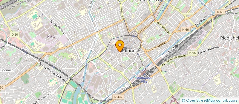 localisation de l'entreprise SCI DU BALLON  RIEDISHEIM