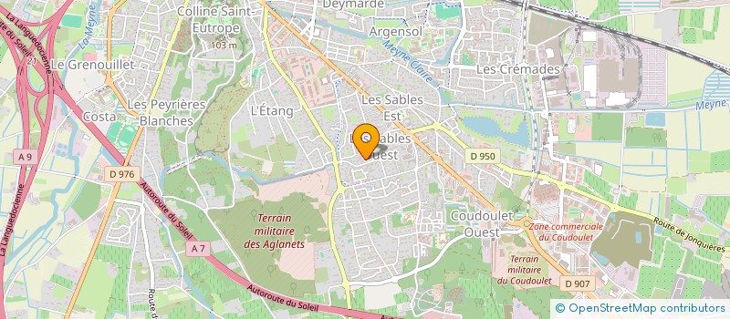 localisation de l'entreprise SCI DU BANAY  ORANGE