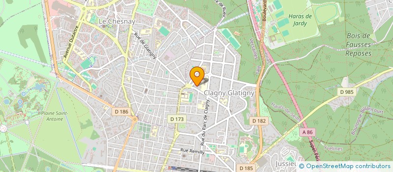 localisation de l'entreprise SCI DU BANDIAT à VERSAILLES