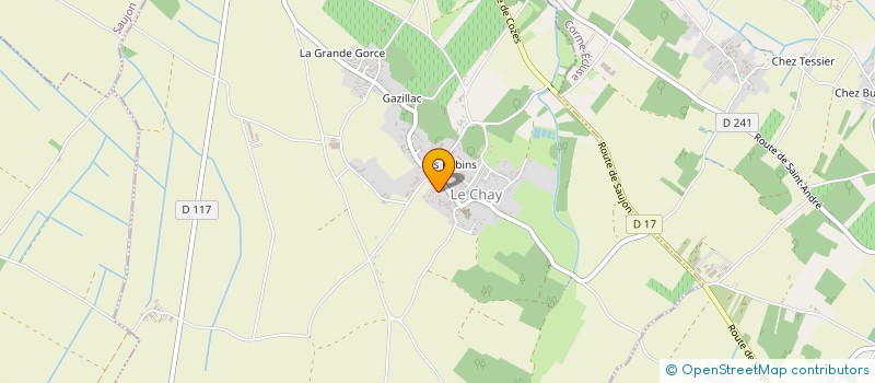 localisation de l'entreprise SCI DU BANSHEE  LE CHAY