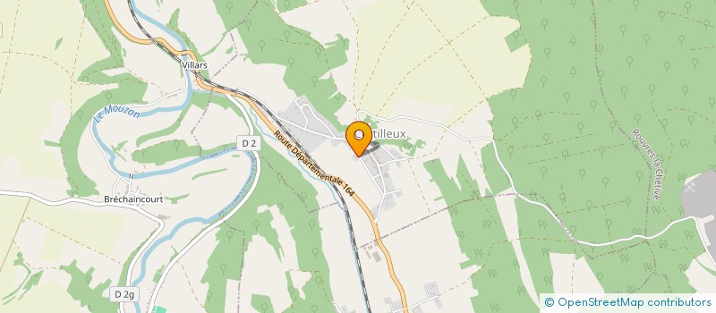 localisation de l'entreprise SCI DU BANY  CERTILLEUX