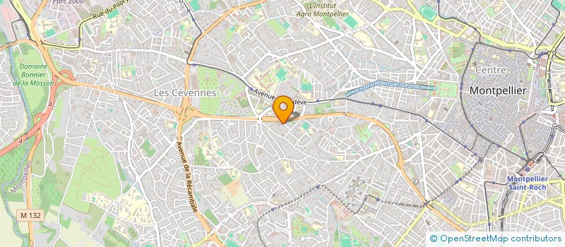 localisation de l'entreprise SCI DU BAR D ESTANOVE à MONTPELLIER