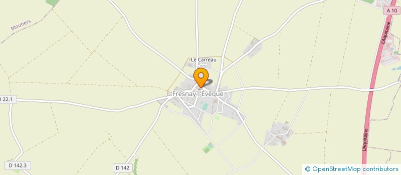 localisation de l'entreprise SCI DU BAR DU CHEVAL BLANC à FRESNAY-L'EVEQUE