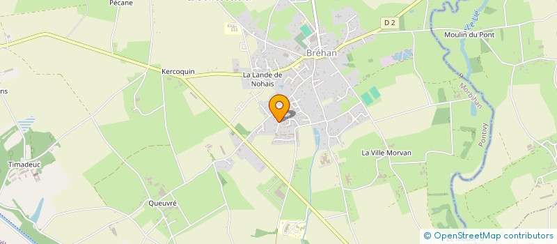 localisation de l'entreprise SCI DU BARDET  BREHAN