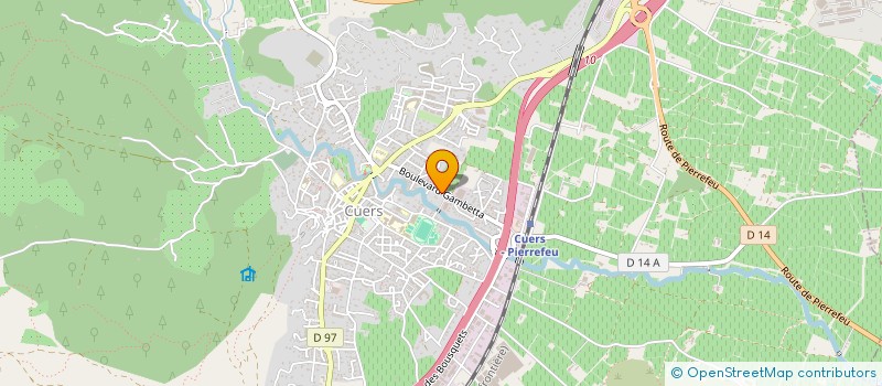 localisation de l'entreprise SCI DU BARGIDOU à CUERS