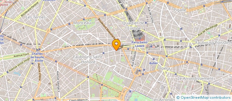 localisation de l'entreprise SCI DU BARON  PARIS