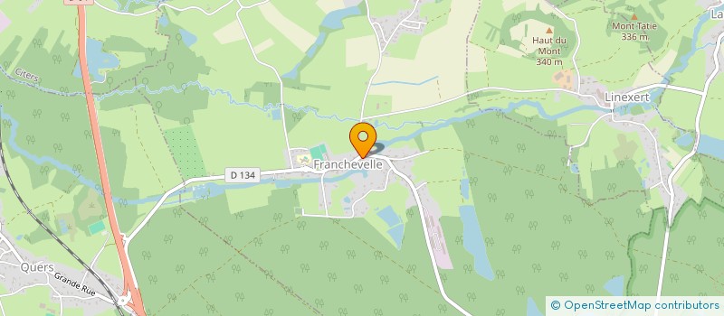 localisation de l'entreprise SCI DU BARON BOUVIER  FRANCHEVELLE