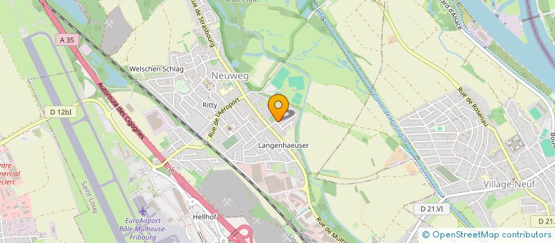 localisation de l'entreprise SCI DU BARRAGE  SAINT-LOUIS