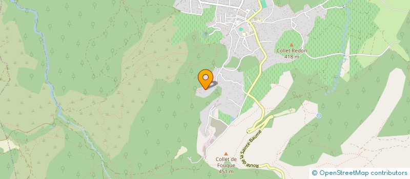 localisation de l'entreprise SCI DU BARRY  NANS-LES-PINS