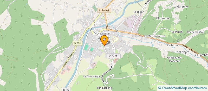 localisation de l'entreprise SCI DU BARRY EST à MONTIGNAC-LASCAUX