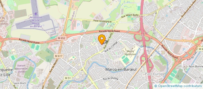 localisation de l'entreprise SCI DU BARUL  MARCQ-EN-BARUL