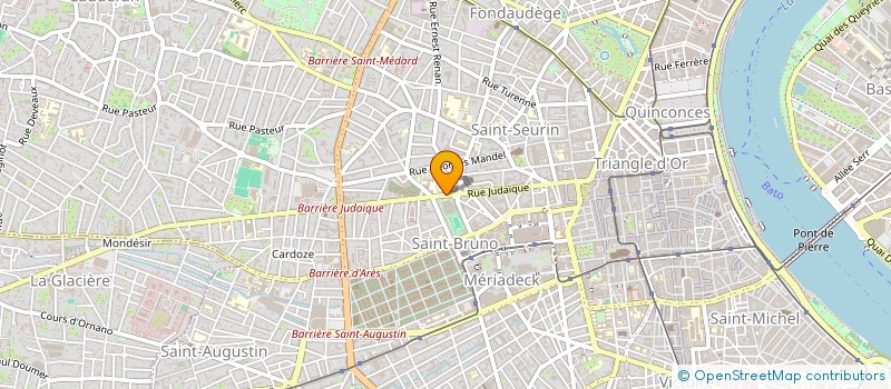 localisation de l'entreprise SCI DU BAS AUTEUIL  BORDEAUX