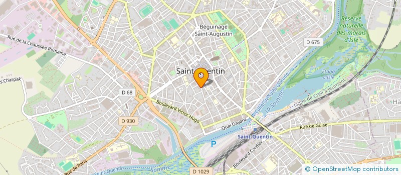 localisation de l'entreprise SCI DU BAS DE LAMUGRAS à SAINT-QUENTIN