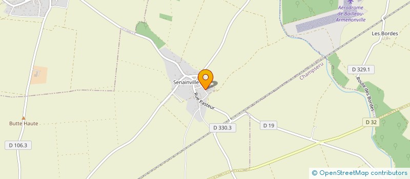 localisation de l'entreprise SCI DU BAS DES VIGNES à COLTAINVILLE