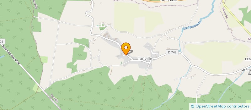 localisation de l'entreprise SCI DU BAS MONTIER à TANVILLE