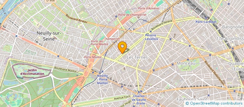 localisation de l'entreprise SCI DU BAS VERNAY à PARIS