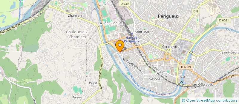 localisation de l'entreprise SCI DU BASSIN à PERIGUEUX