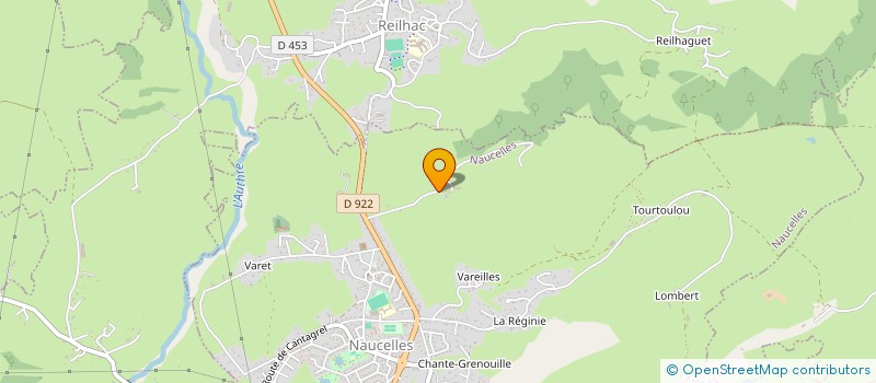 localisation de l'entreprise SCI DU BASSIN D AURILLAC à NAUCELLES