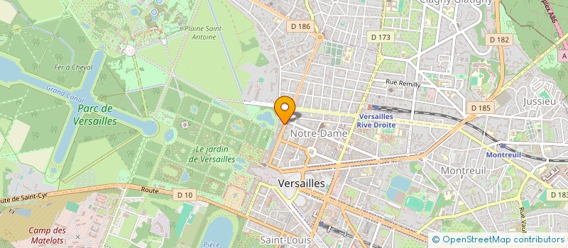 localisation de l'entreprise SCI DU BASSIN DE NEPTUNE à VERSAILLES