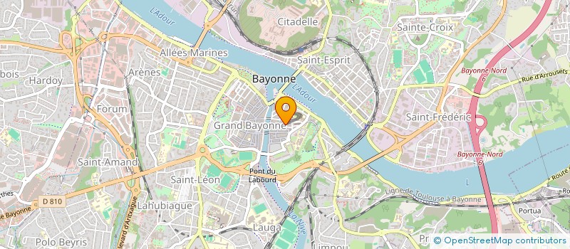 localisation de l'entreprise SCI DU BASTE à BAYONNE