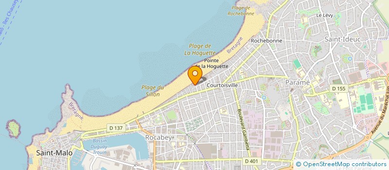 localisation de l'entreprise SCI DU BASTION  SAINT-MALO