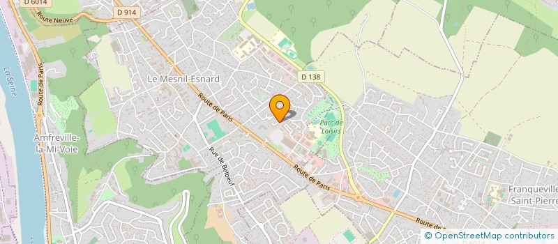 localisation de l'entreprise SCI DU BATTOIR  LE MESNIL-ESNARD