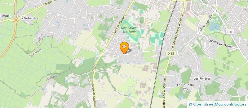 localisation de l'entreprise SCI DU BAUDU à CHALLANS