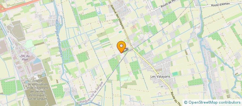 localisation de l'entreprise SCI DU BEAL  ENTRAIGUES-SUR-LA-SORGUE