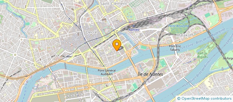 localisation de l'entreprise SCI DU BEAU RIVAGE à NANTES