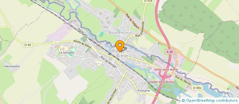 localisation de l'entreprise SCI DU BEAU SITE à BLANGY-SUR-BRESLE