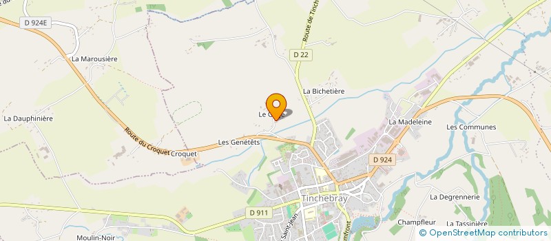 localisation de l'entreprise SCI DU BEAU SOLEIL à TINCHEBRAY-BOCAGE