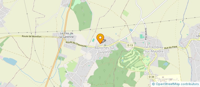 localisation de l'entreprise SCI DU BEAU SOLEIL  MAREIL-LE-GUYON