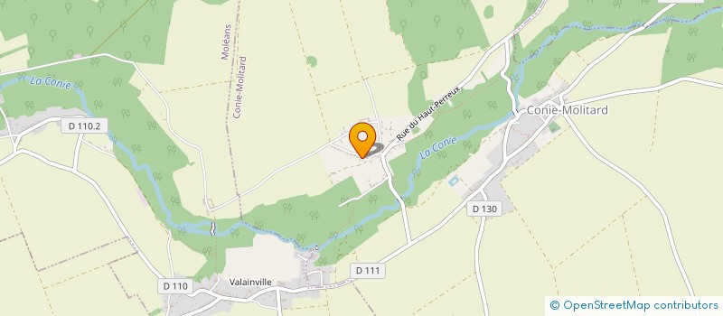 localisation de l'entreprise SCI DU BEAU SOLEIL à CONIE-MOLITARD
