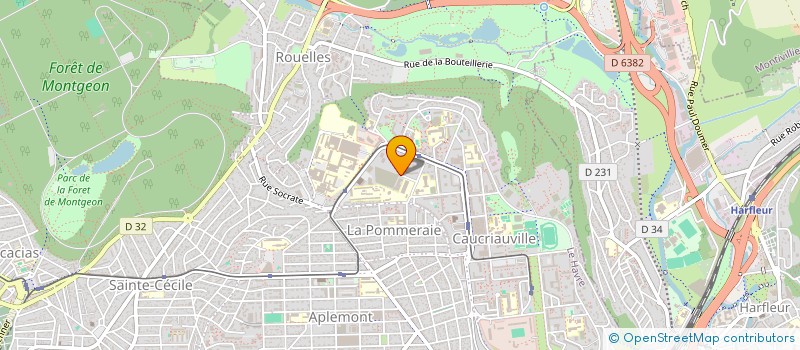 localisation de l'entreprise SCI DU BEAU SOLEIL à LE HAVRE