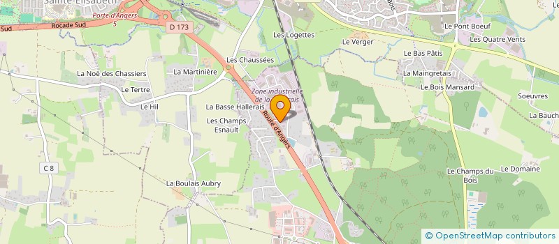 localisation de l'entreprise SCI DU BEAUJOLAIS  VERN-SUR-SEICHE