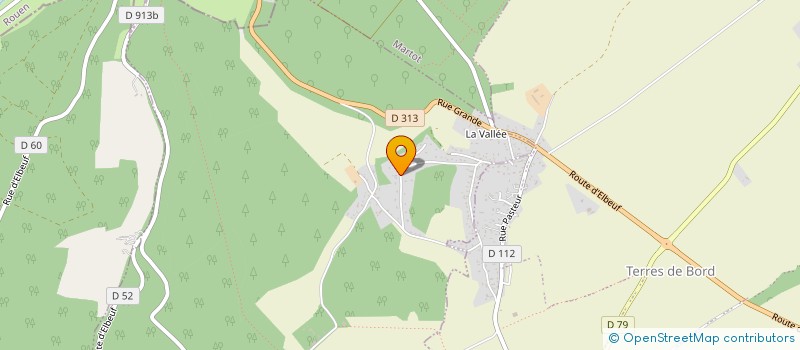 localisation de l'entreprise SCI DU BEAULIEU  LA HAYE-MALHERBE